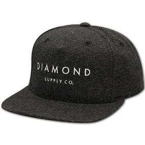 Diamond Snapback Speckle Black