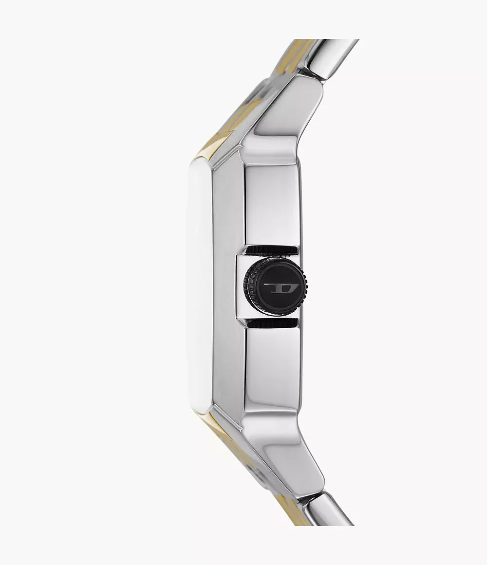 Diesel Cliffhanger Three-Hand Two-Tone Stainless Steel Watch DZ2169