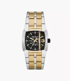 Diesel Cliffhanger Three-Hand Two-Tone Stainless Steel Watch DZ2169