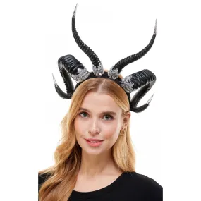 Double horns demon Headpiece