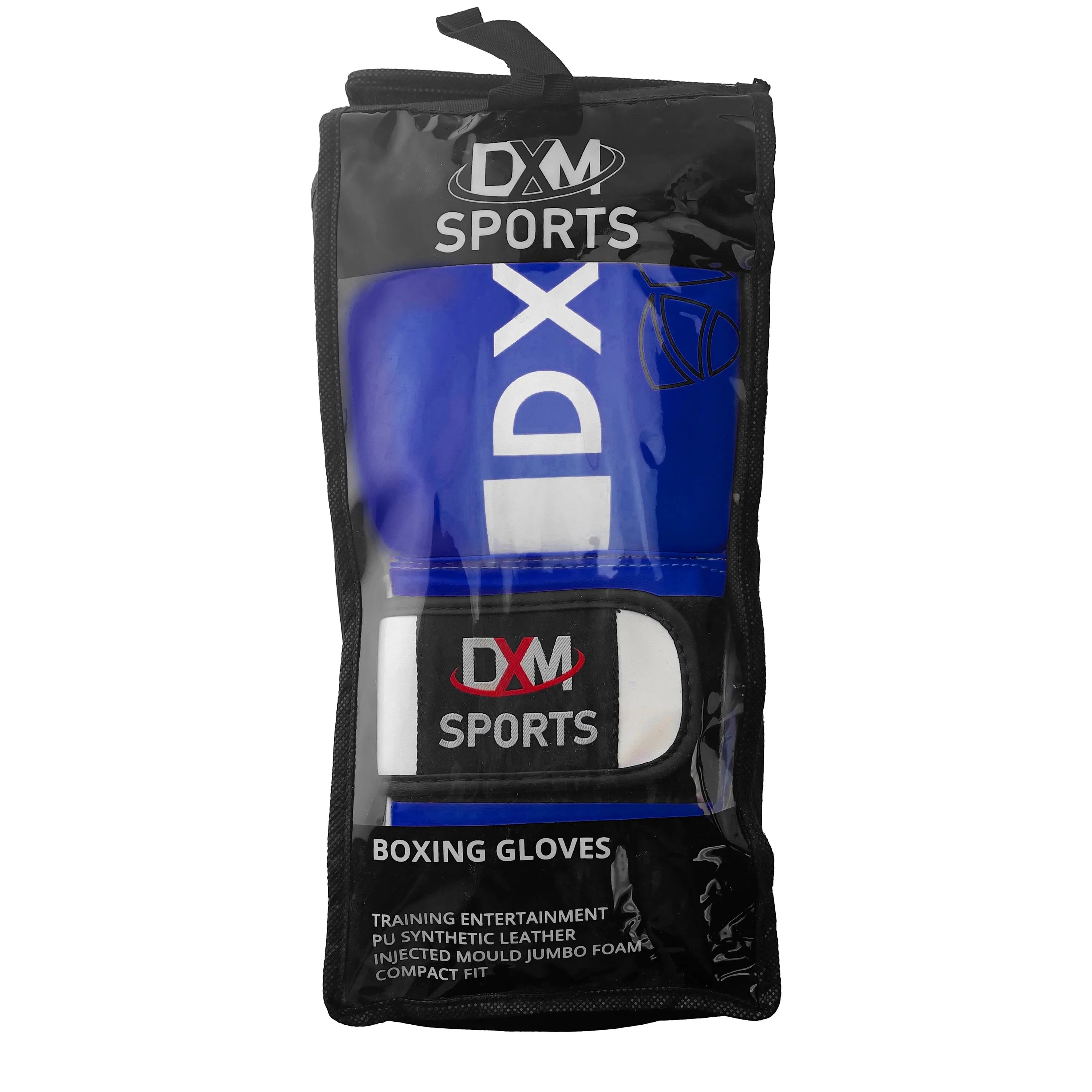 DXM Premium Boxing Gloves for Men & Women - Blue & White