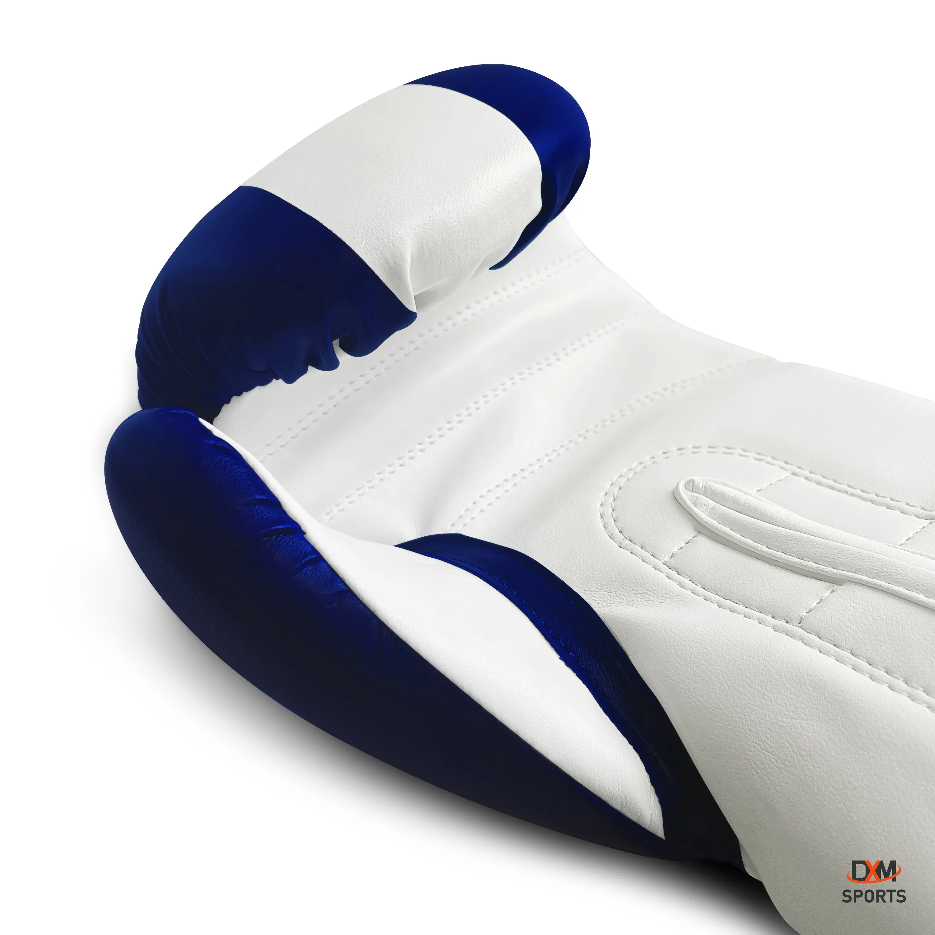 DXM Premium Boxing Gloves for Men & Women - Blue & White