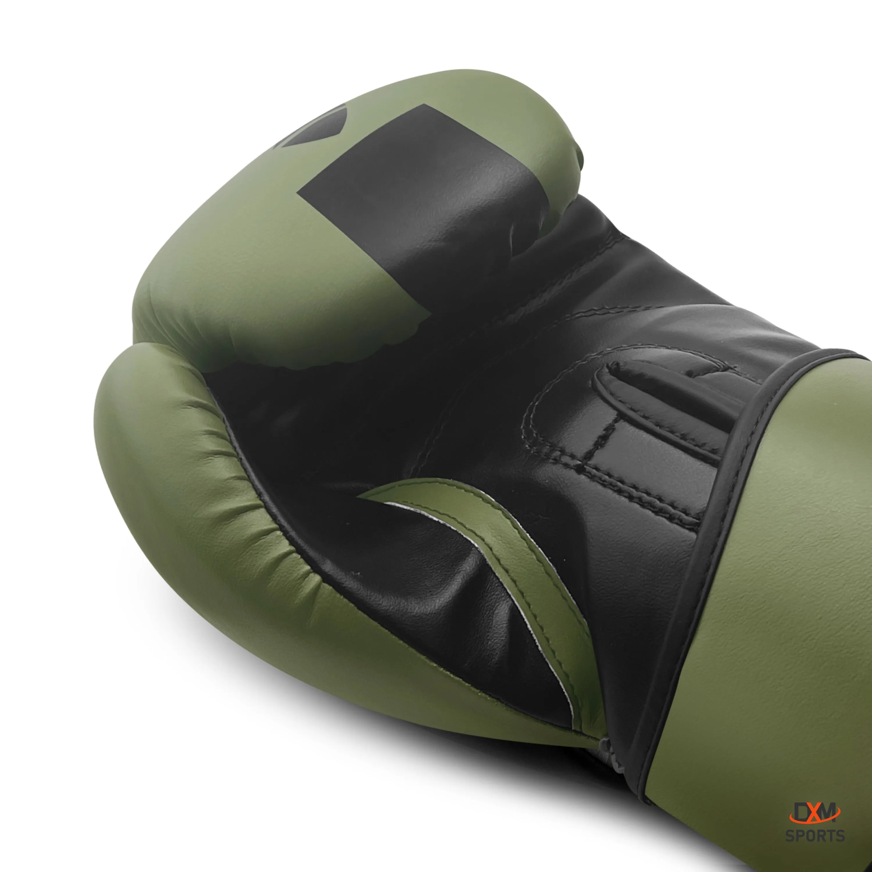 DXM Premium Boxing Gloves for Men & Women - Green & Black