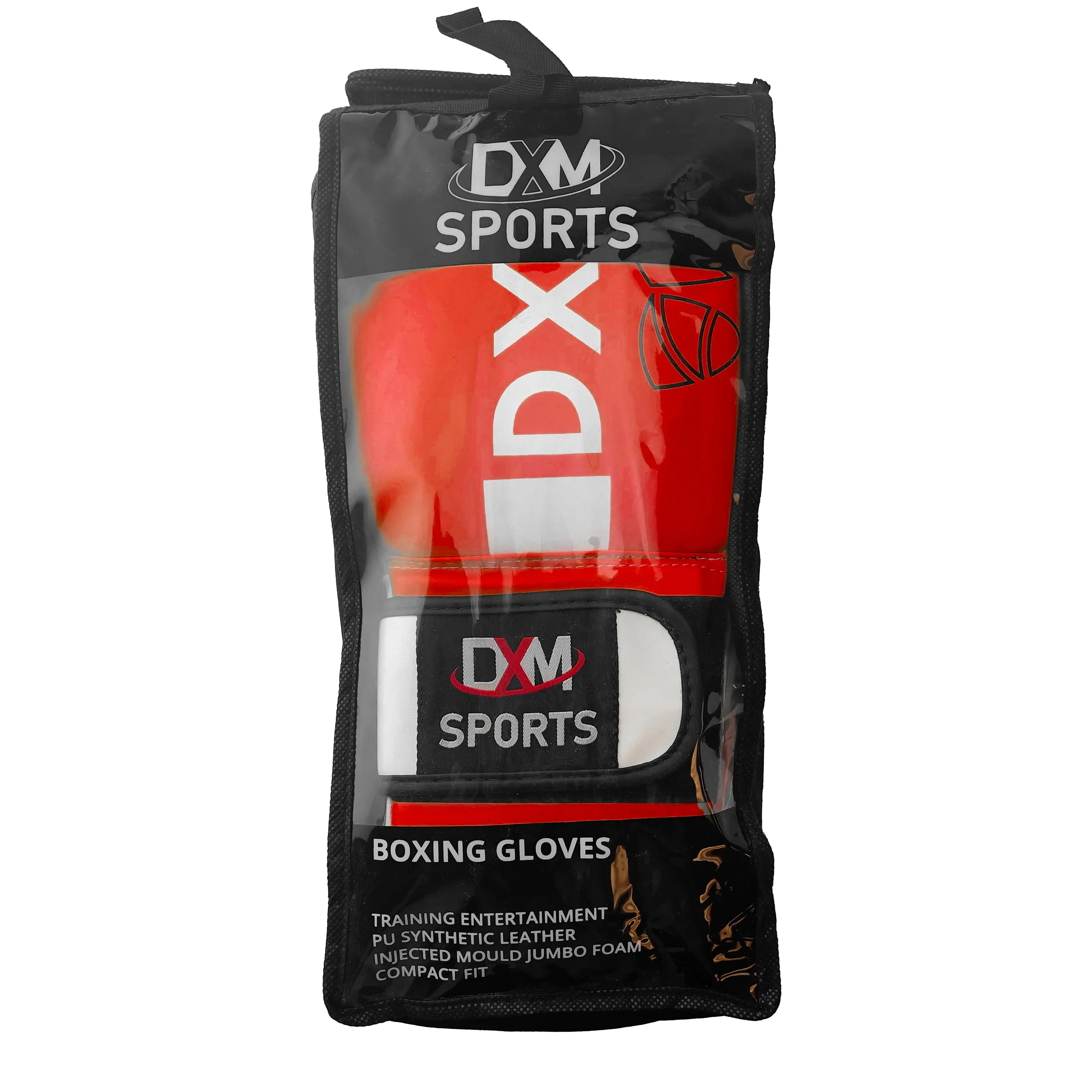 DXM Premium Boxing Gloves for Men & Women - Red & White