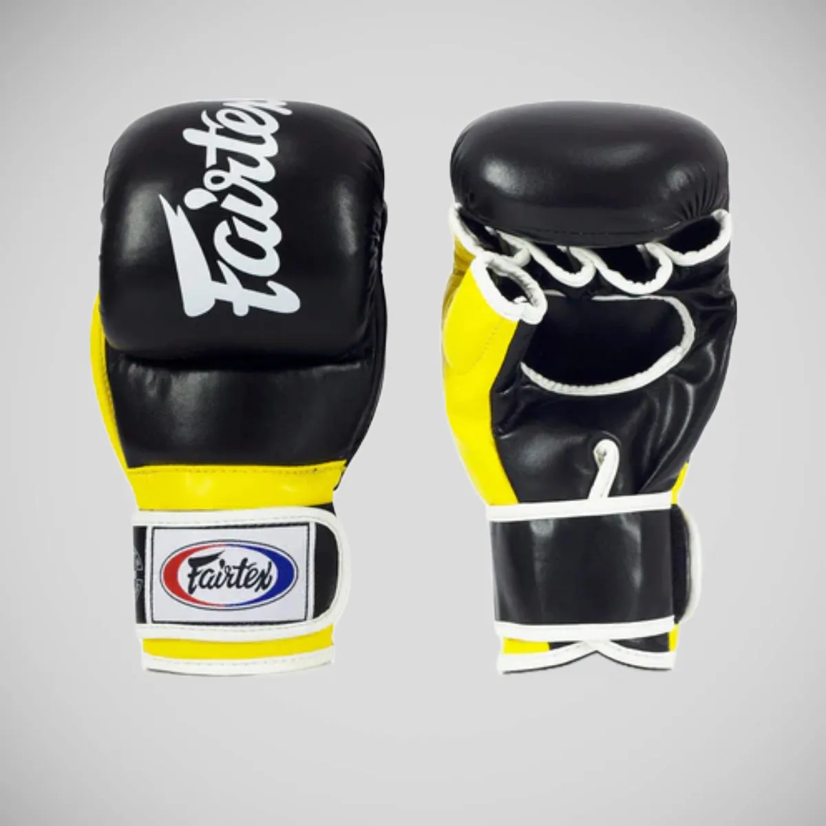 Fairtex FGV18 Super MMA Sparring Gloves Black/Yellow