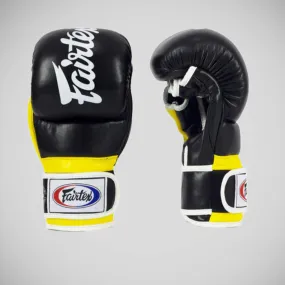 Fairtex FGV18 Super MMA Sparring Gloves Black/Yellow