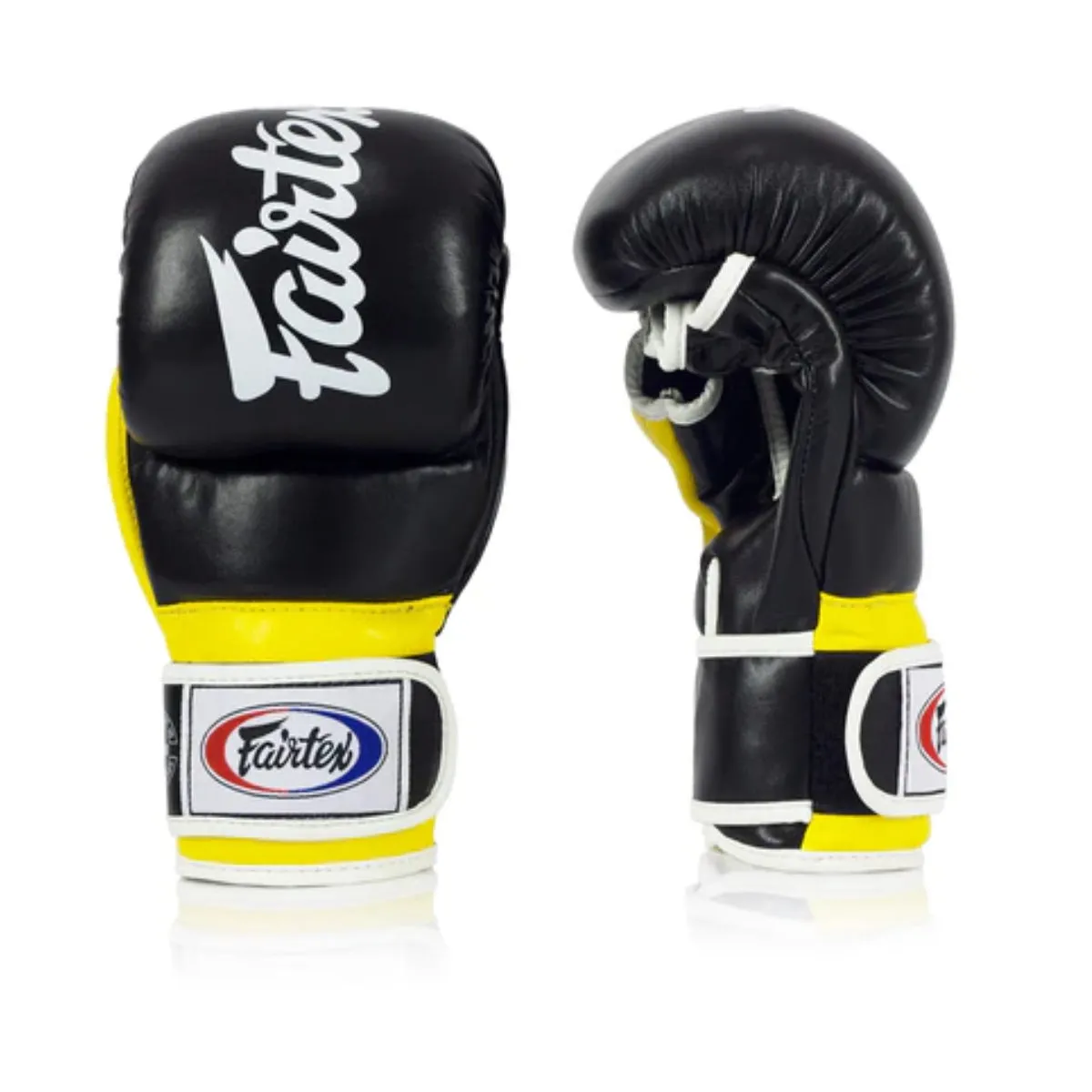 Fairtex FGV18 Super MMA Sparring Gloves Black/Yellow