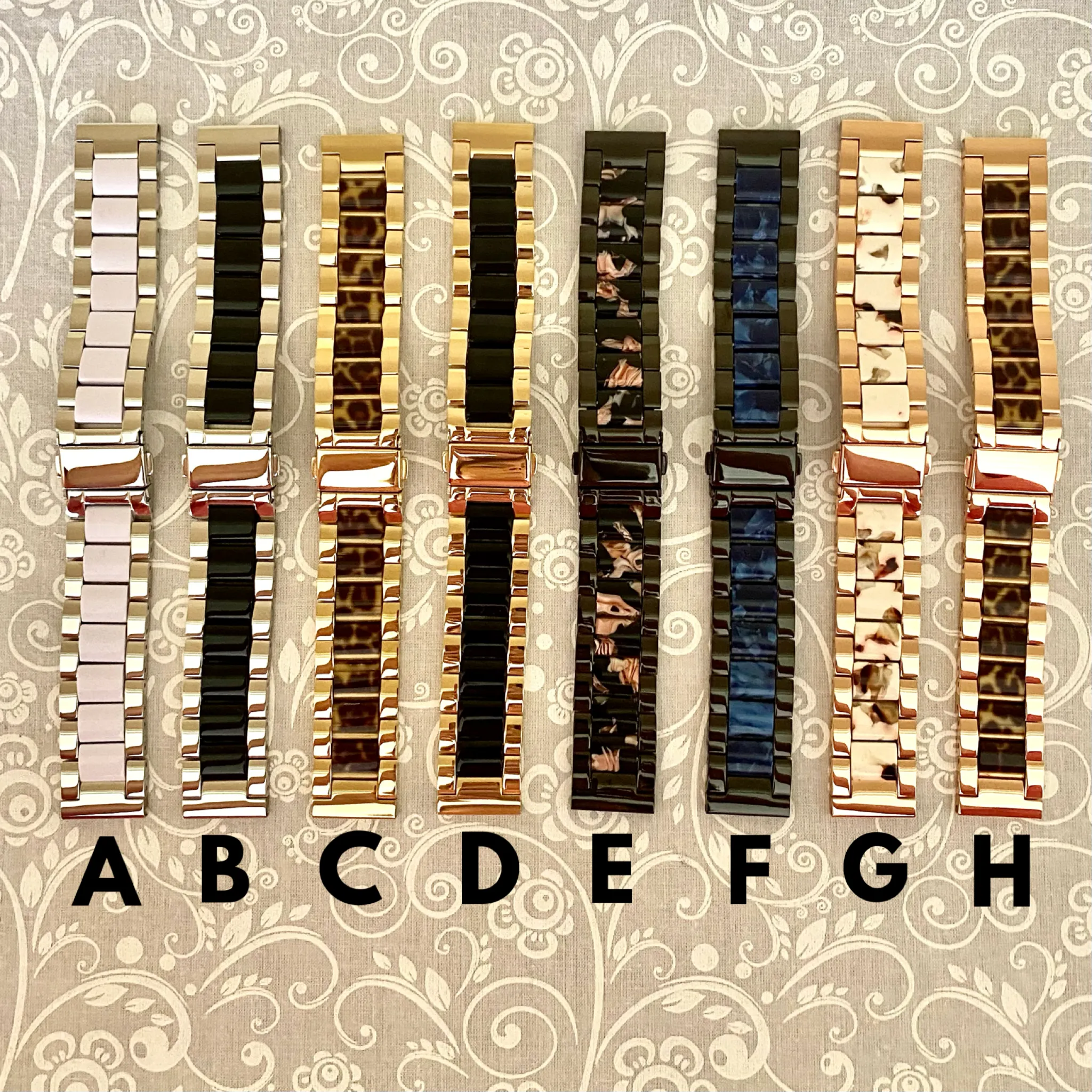 Fitbit Versa Stainless-Resin Watchband