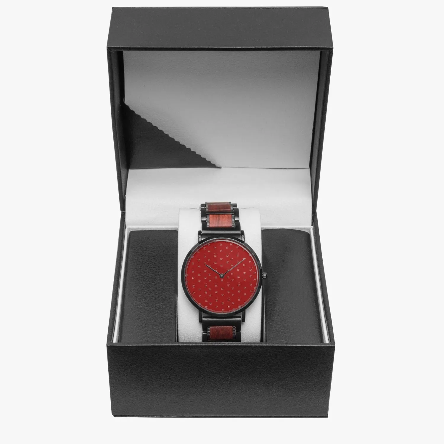 FZ Fire wooden Strap Quartz Watch