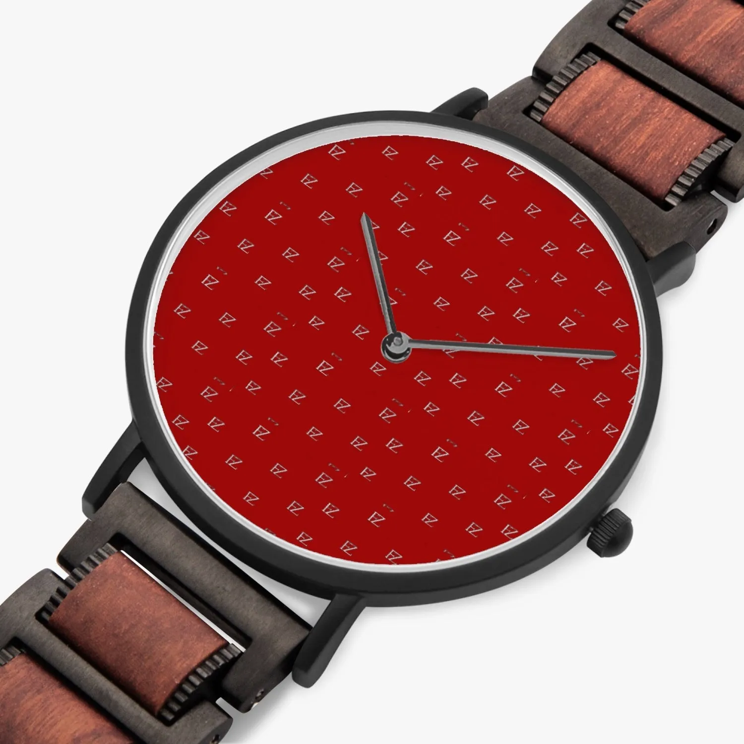 FZ Fire wooden Strap Quartz Watch