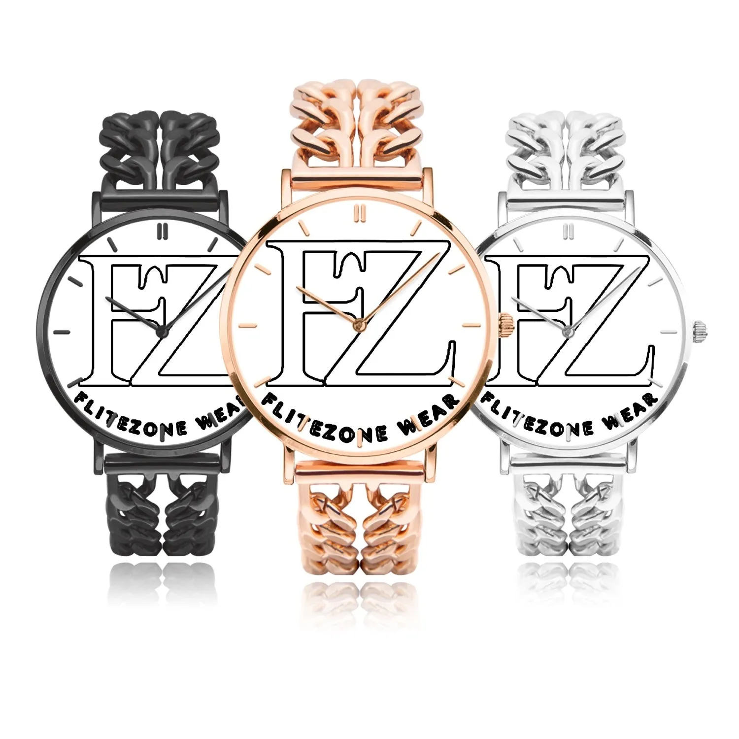 FZ Hollow Out Strap Quartz Watch - With Indicators