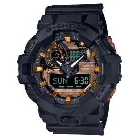 G-Shock Analog-Digital GA-700 Series Black/ Sepia Dial, GA700RC-1A