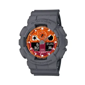 G-Shock Flame Inside Series - Orange - GA100FL-8A
