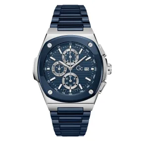 GC Coussin Shape 44 mm Blue Dial Men Analog Watch - Y99019G7MF