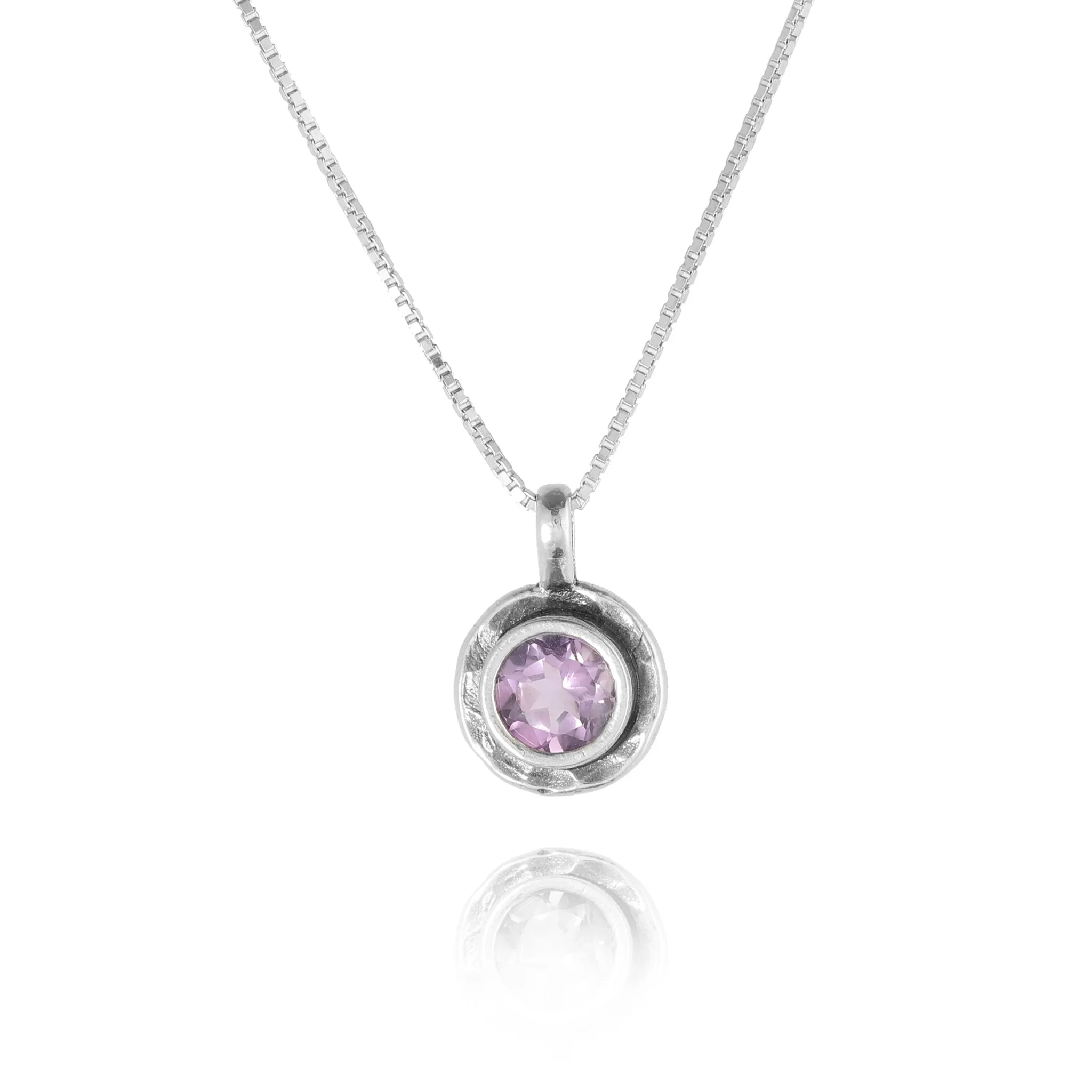 Gemstone Solitaire Pendant