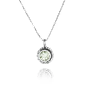 Gemstone Solitaire Pendant