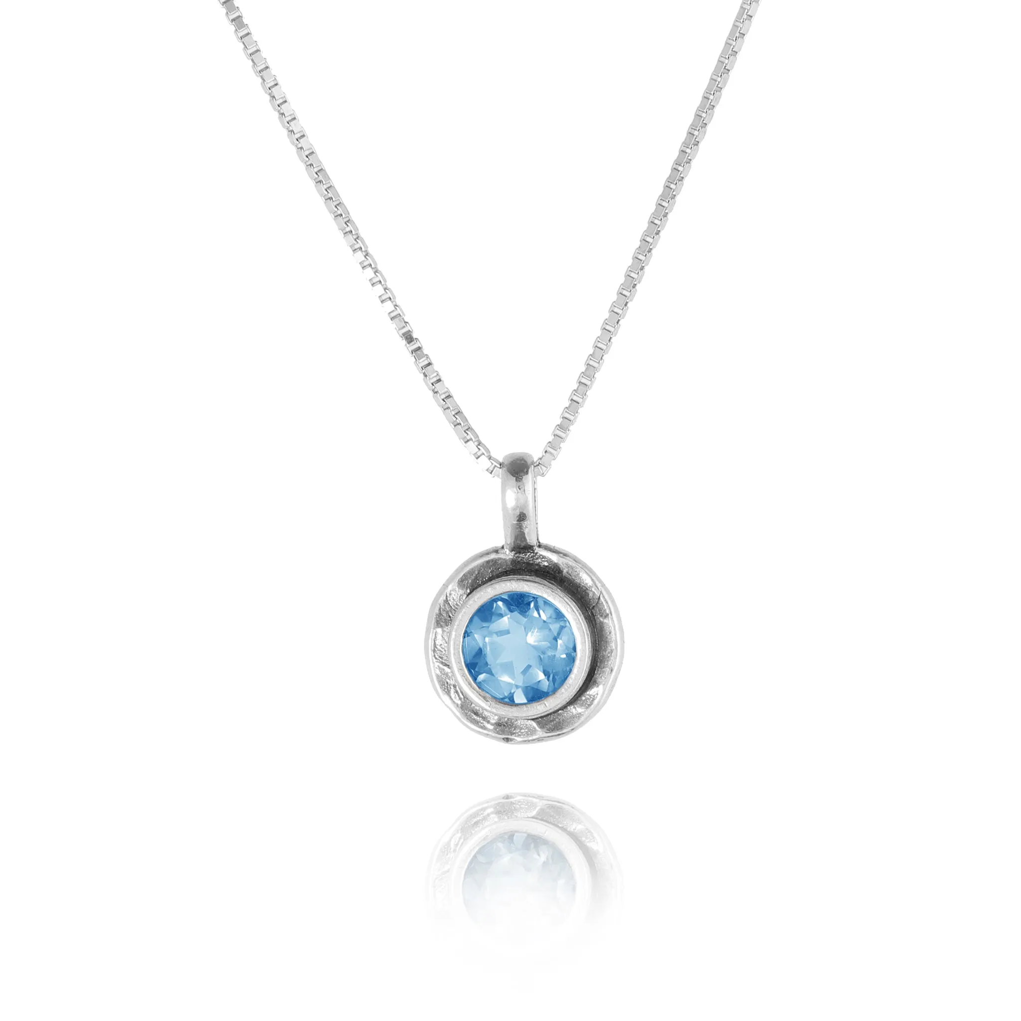 Gemstone Solitaire Pendant