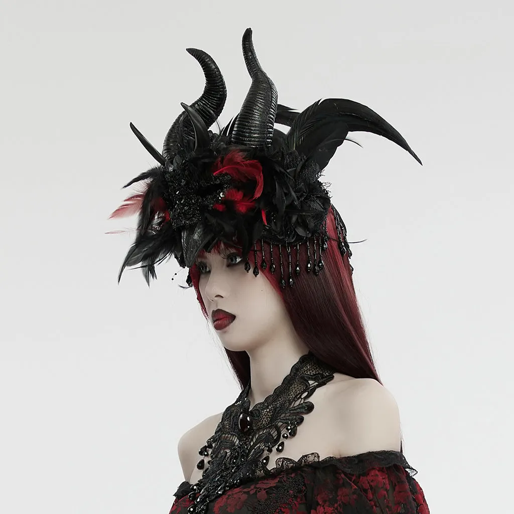 Gothic Devil's Eye Headpiece