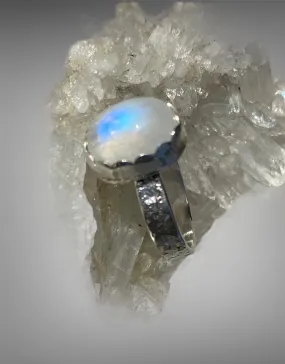 Handmade Moonstone Petite Ring