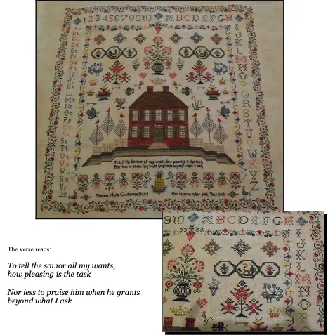 Heart's Ease Examplar Workes ~ A Maryland Inspiration Pattern