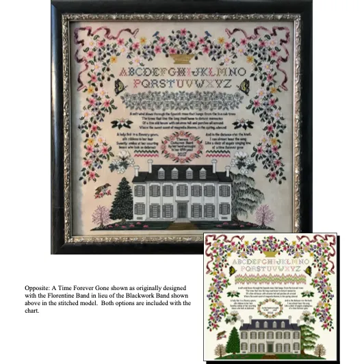 Heart's Ease Examplar Workes ~ Georgia ~ A Time Forever Gone Pattern
