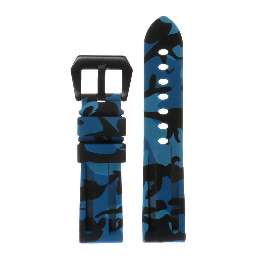 Heavy Duty Camo Rubber Watch Band