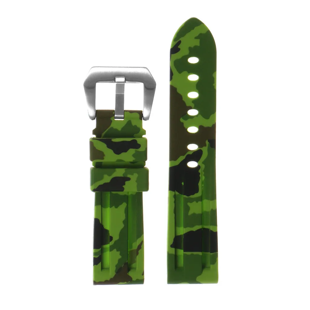 Heavy Duty Camo Rubber Watch Band