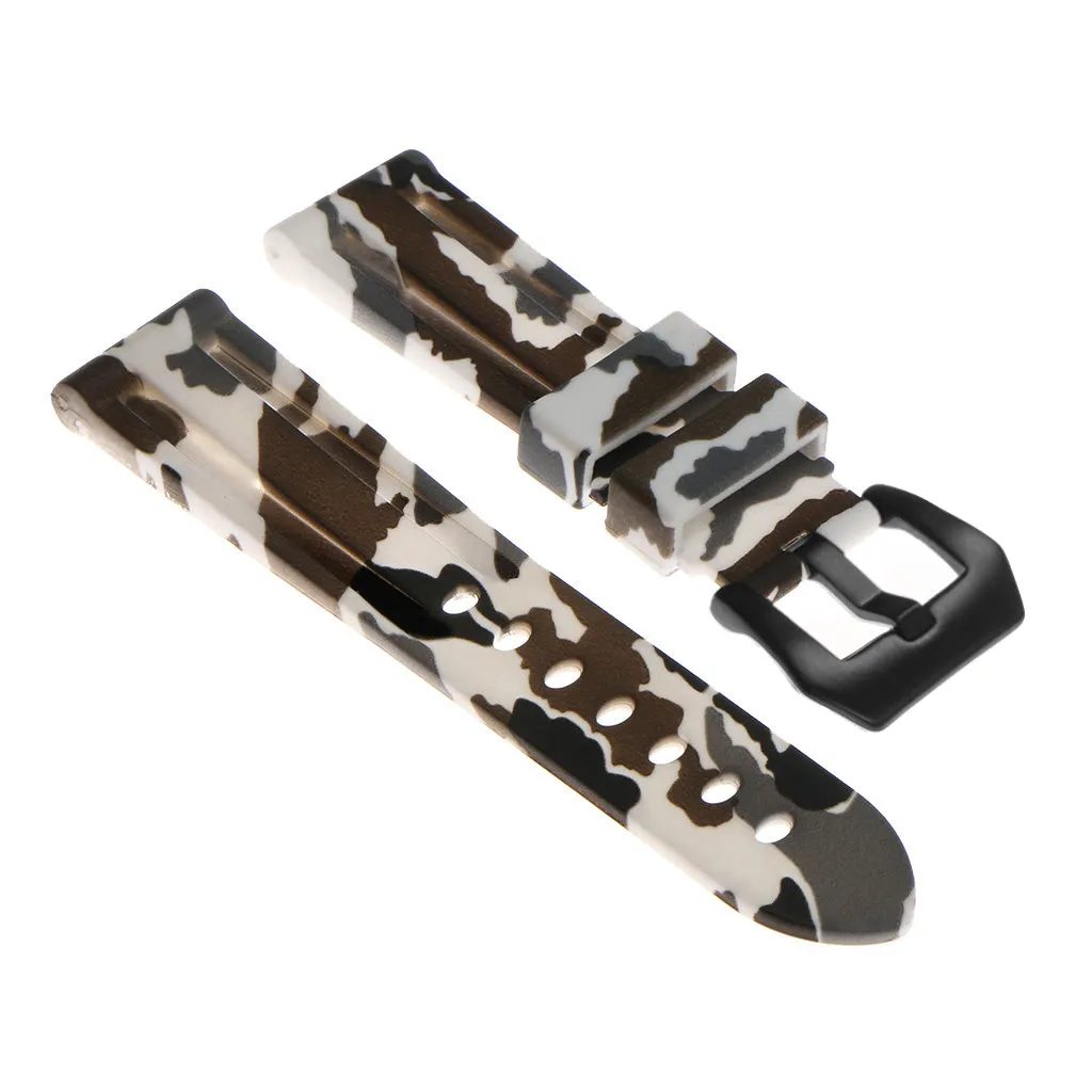 Heavy Duty Camo Rubber Watch Band