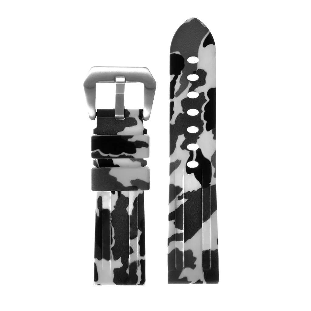 Heavy Duty Camo Rubber Watch Band