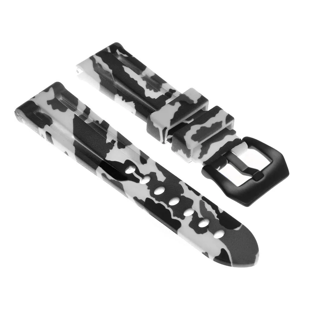 Heavy Duty Camo Rubber Watch Band