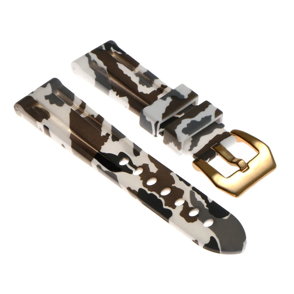 Heavy Duty Camo Rubber Watch Band