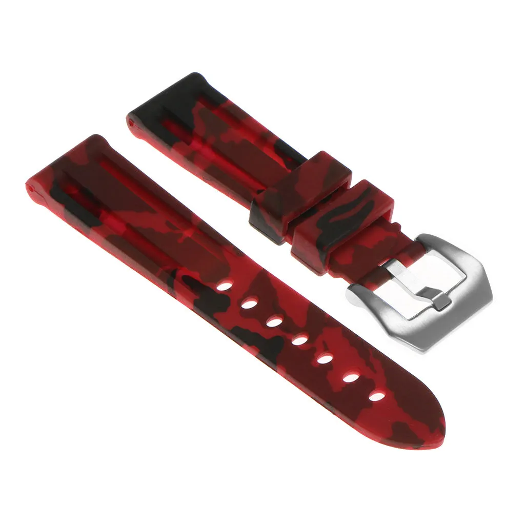 Heavy Duty Camo Rubber Watch Band