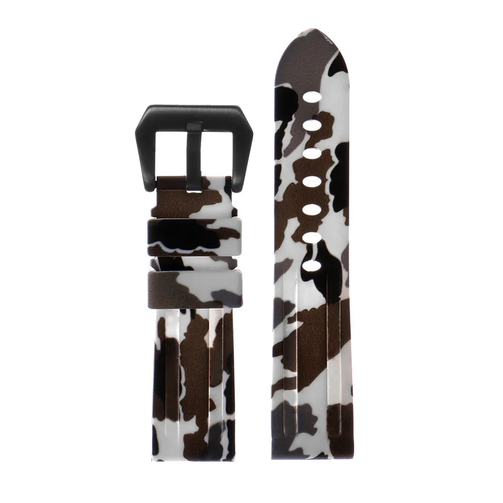Heavy Duty Camo Rubber Watch Band