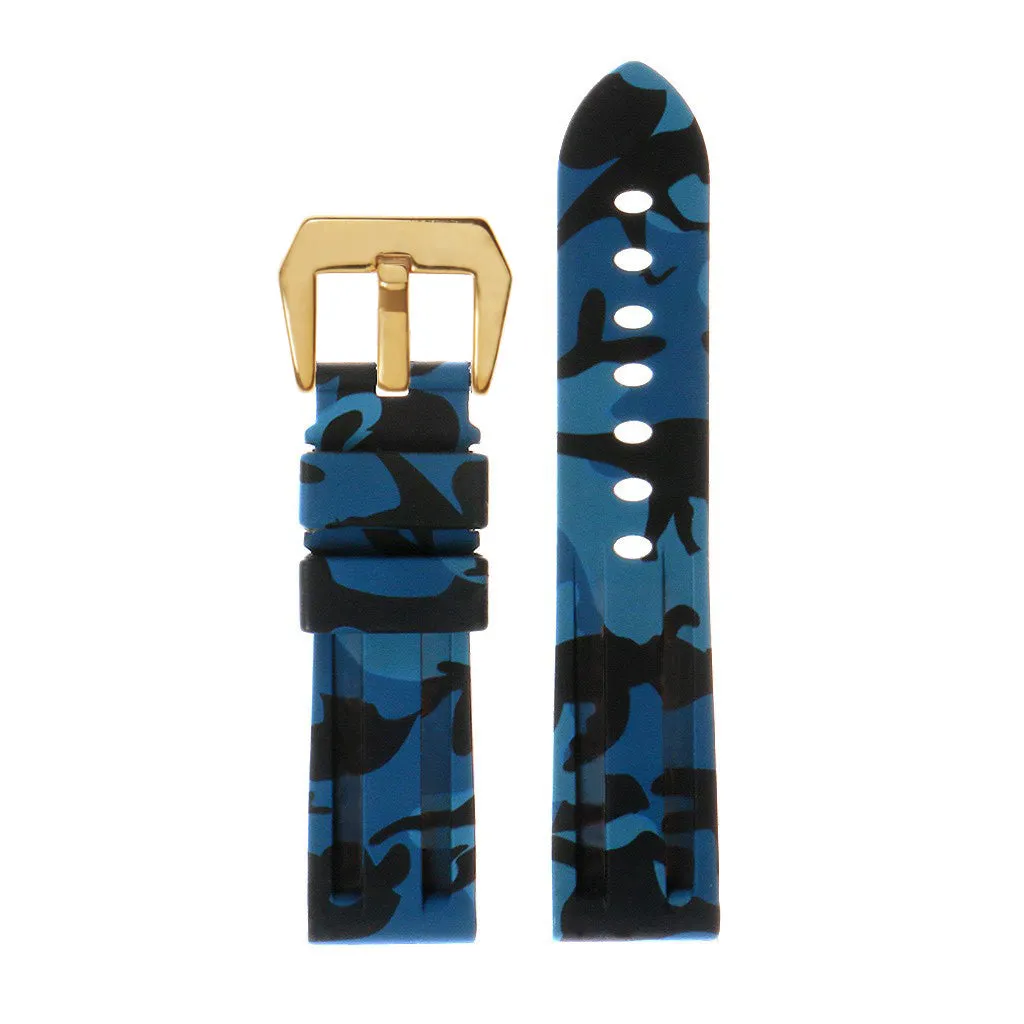 Heavy Duty Camo Rubber Watch Band