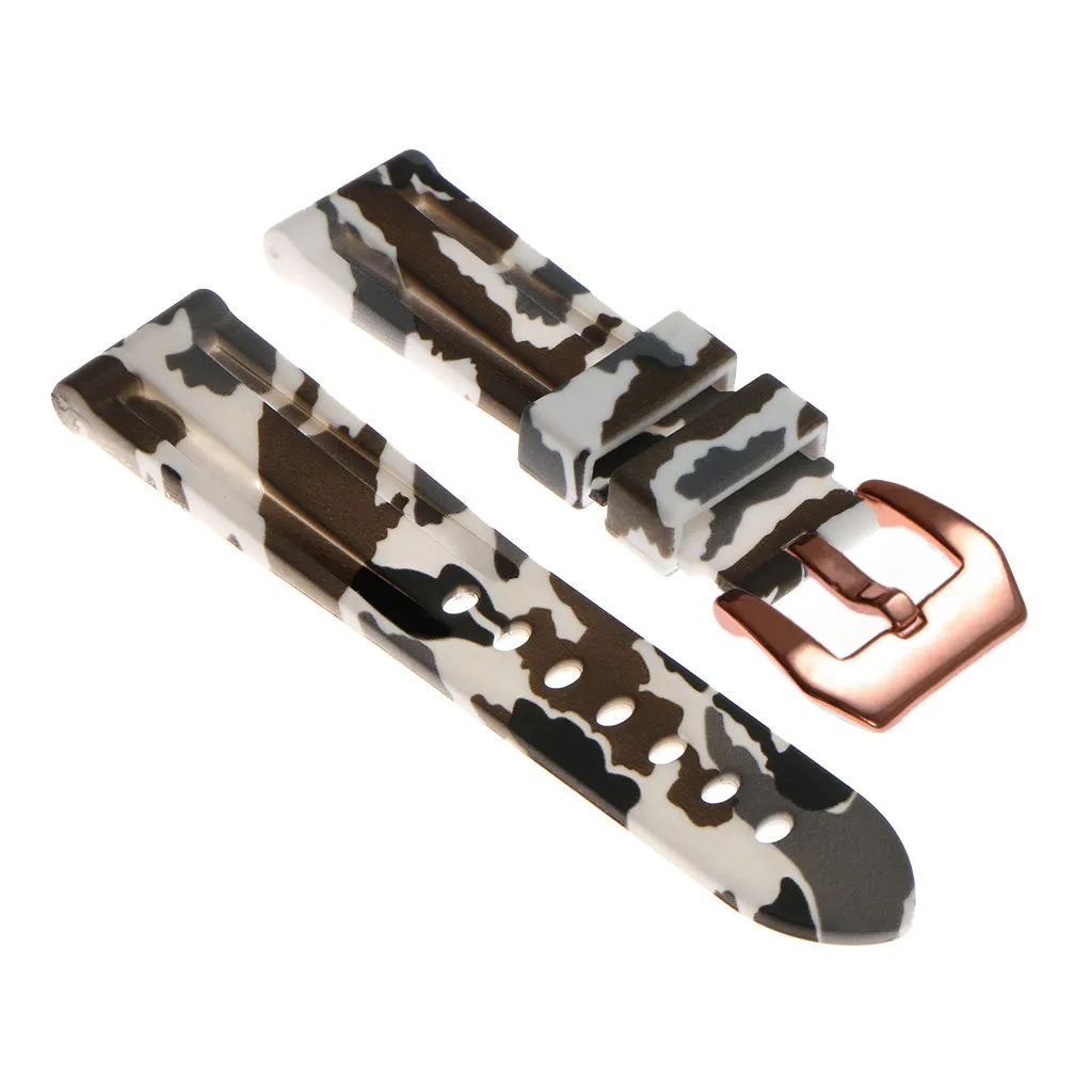 Heavy Duty Camo Rubber Watch Band