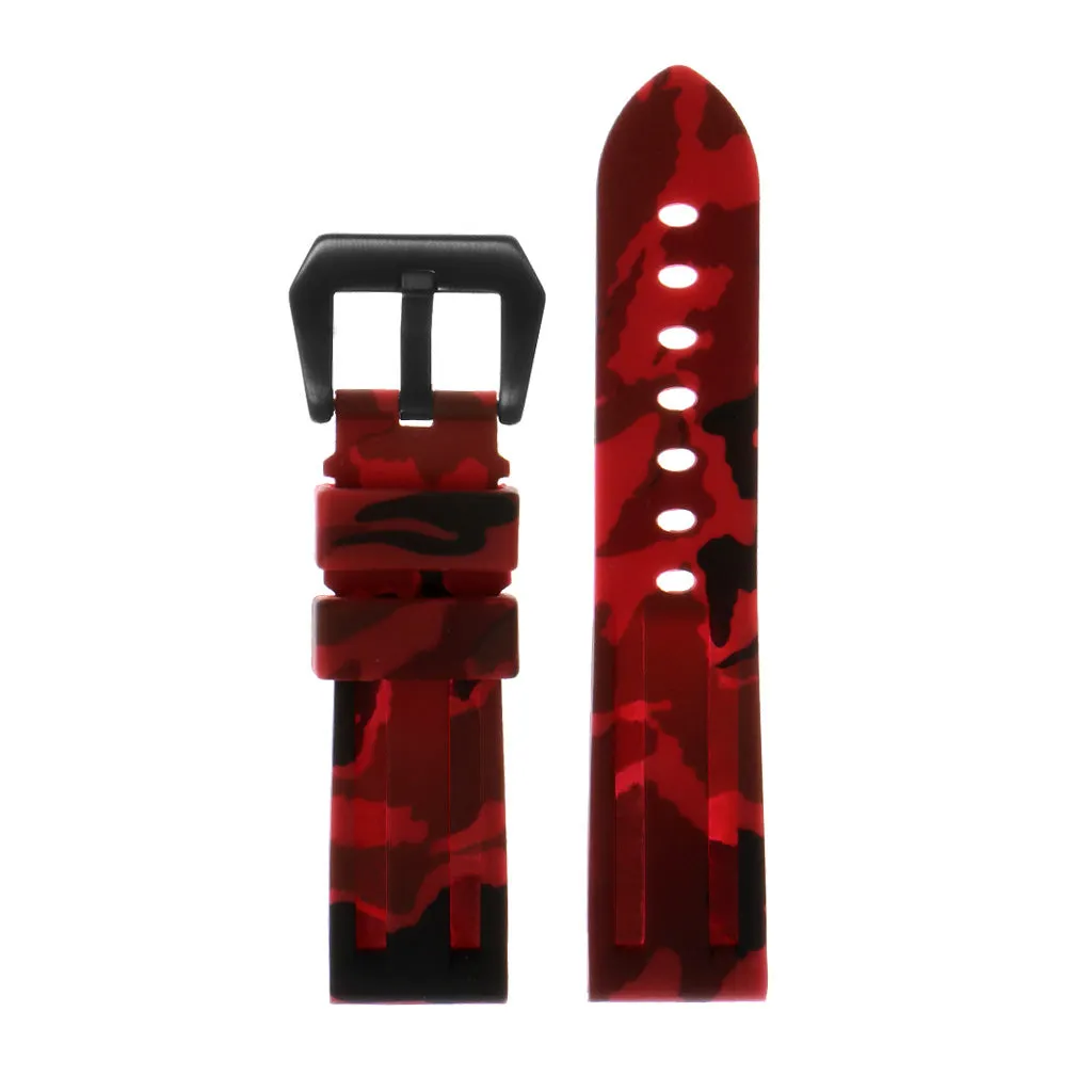 Heavy Duty Camo Rubber Watch Band