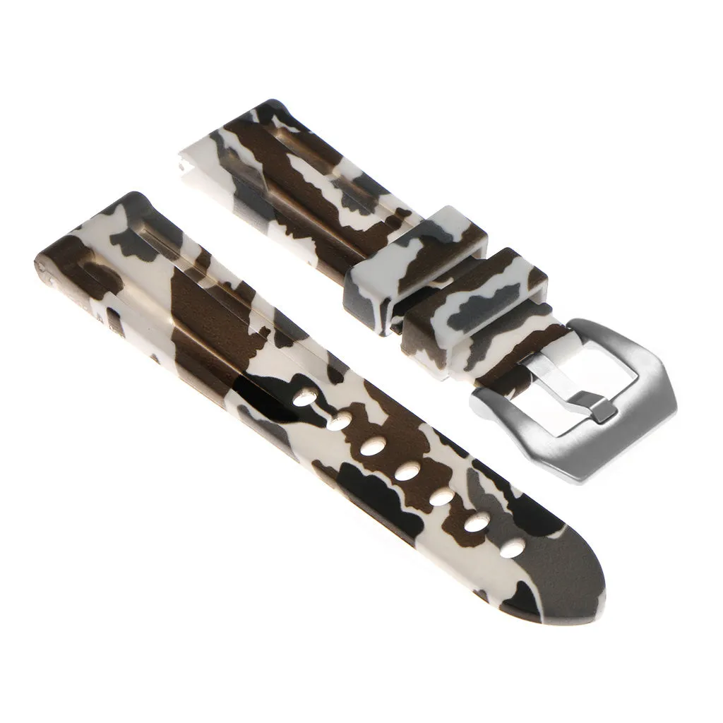 Heavy Duty Camo Rubber Watch Band