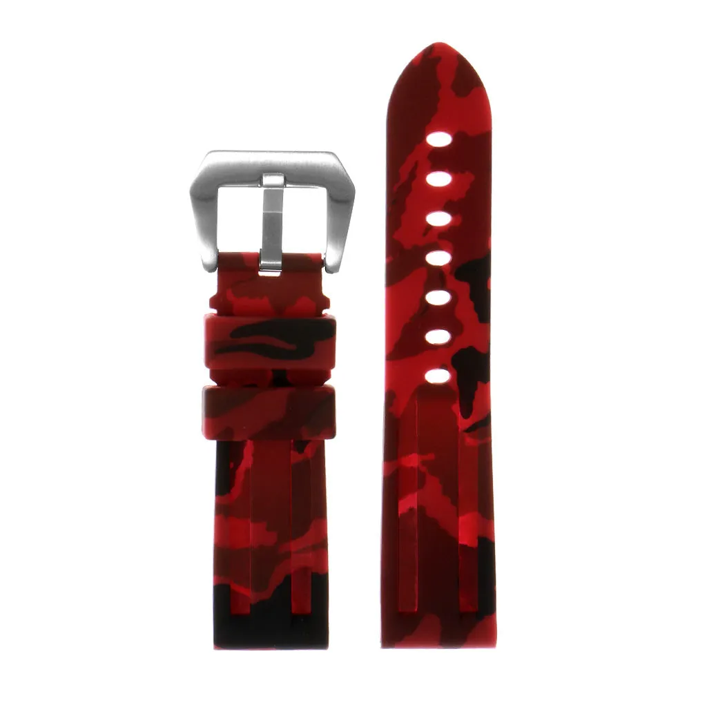 Heavy Duty Camo Rubber Watch Band
