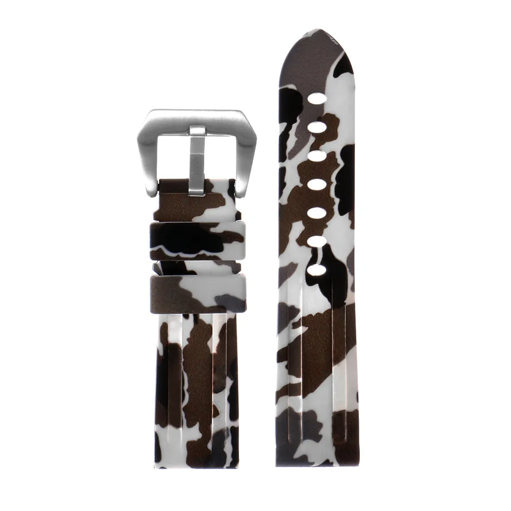 Heavy Duty Camo Rubber Watch Band