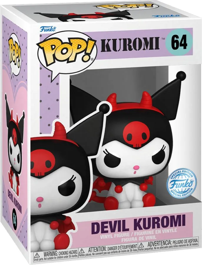 Hello Kitty - Devil Kuromi US Exclusive Pop! Vinyl (Preorder)