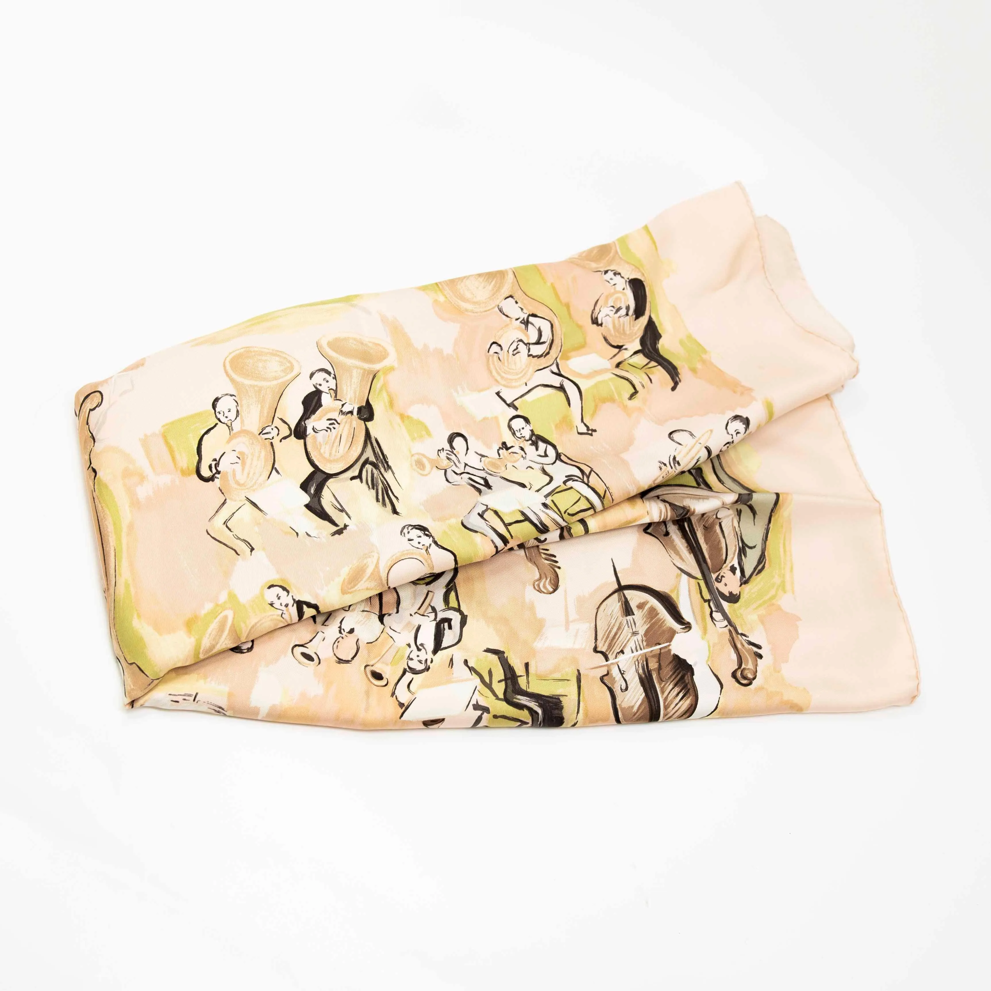 Hermes Concerto Silk Scarf