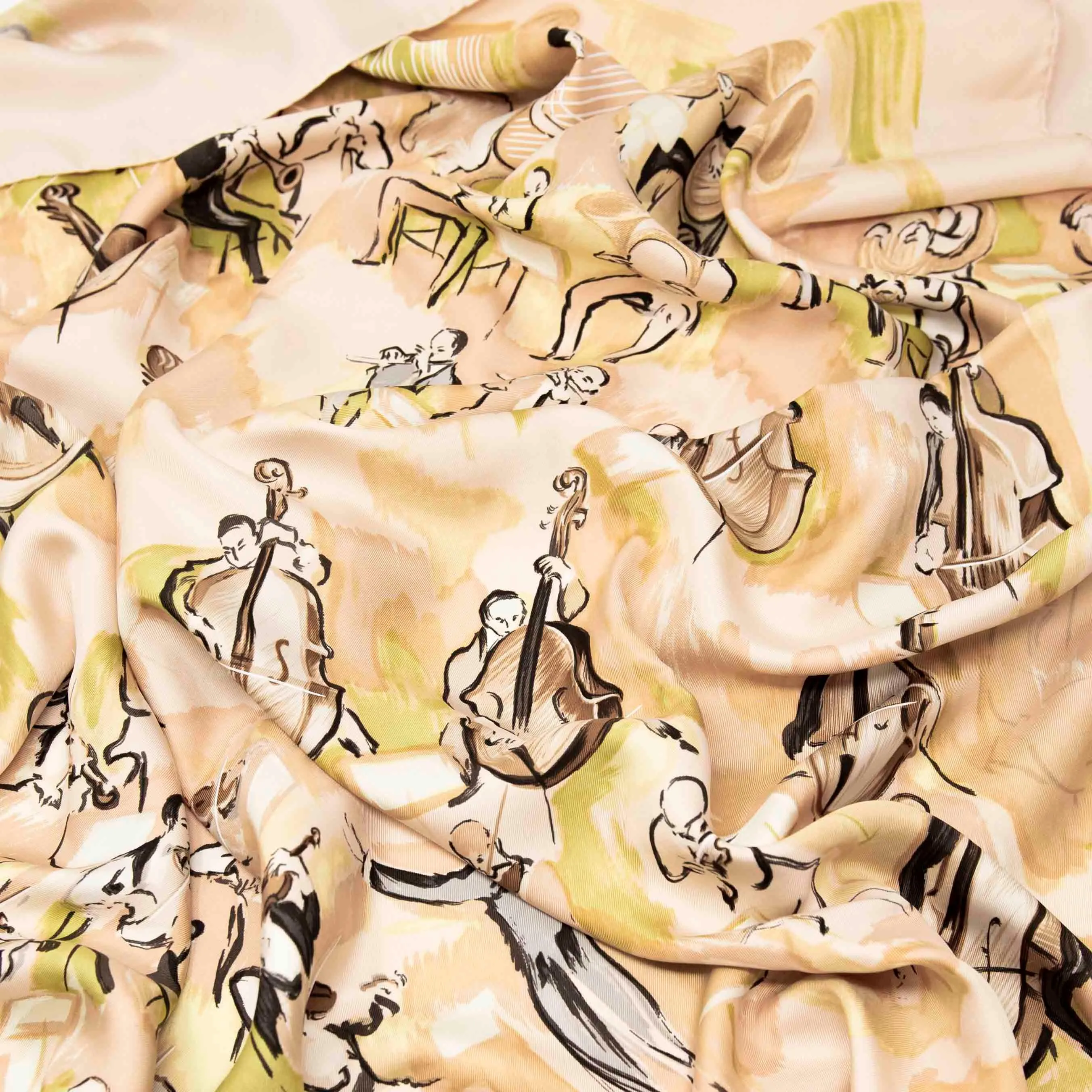 Hermes Concerto Silk Scarf