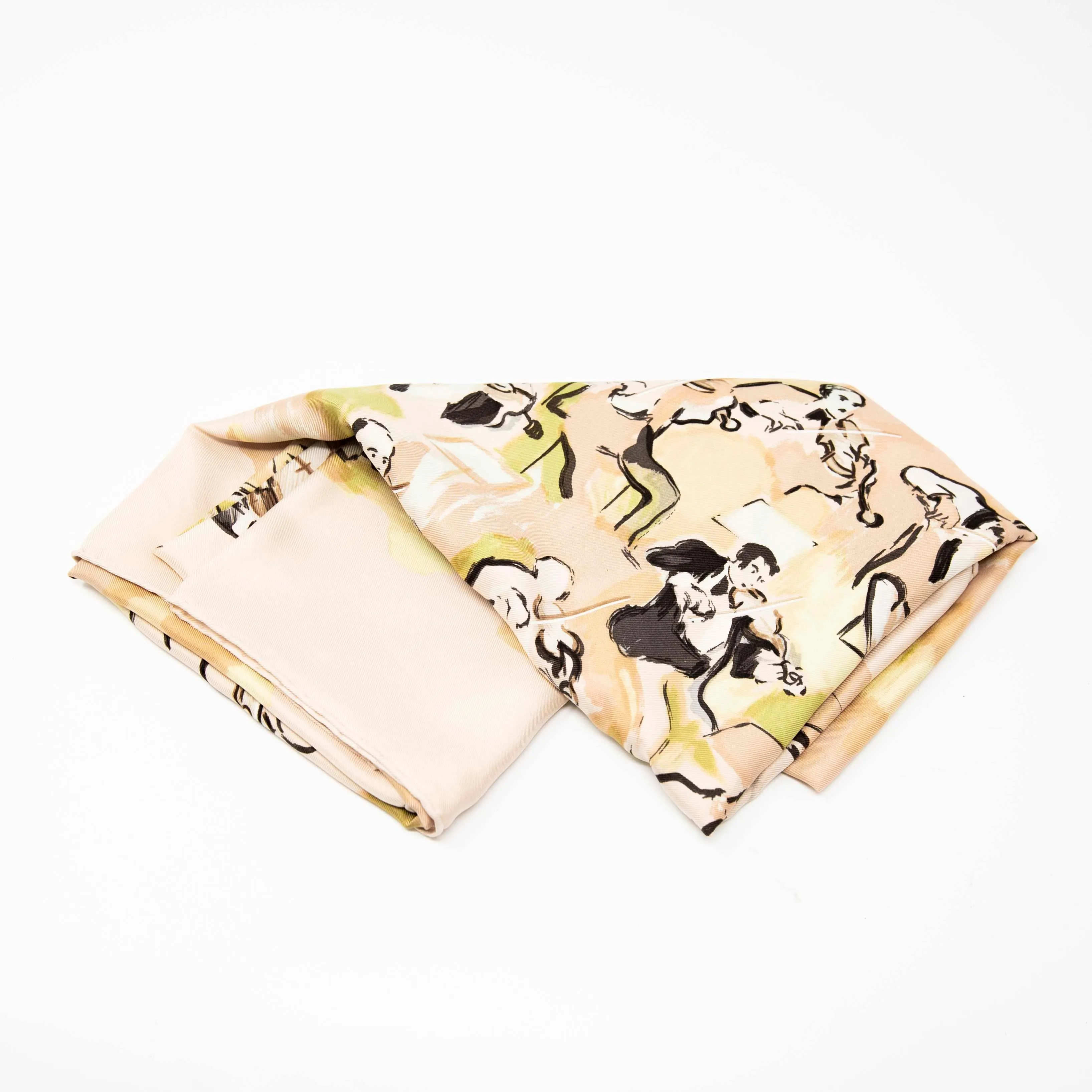 Hermes Concerto Silk Scarf