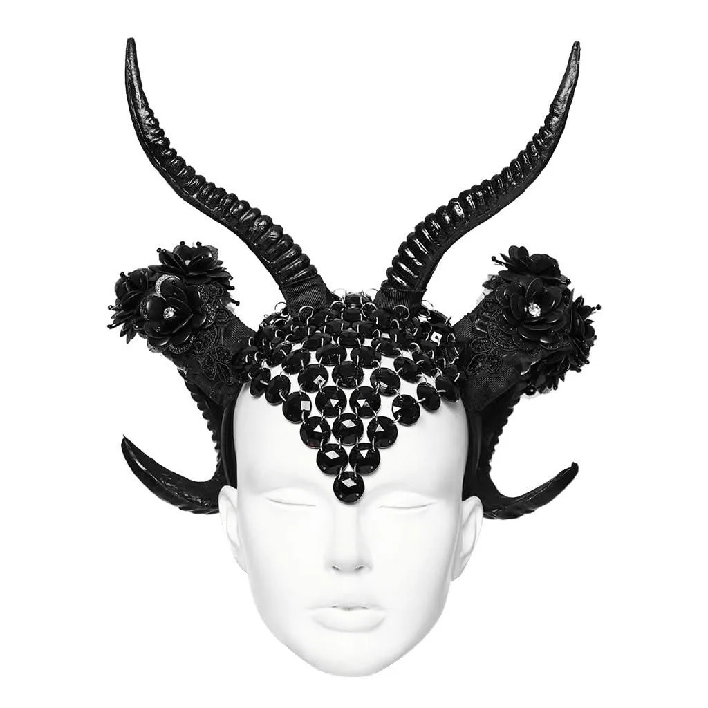 Inferno - Gothic Headpiece with Horns