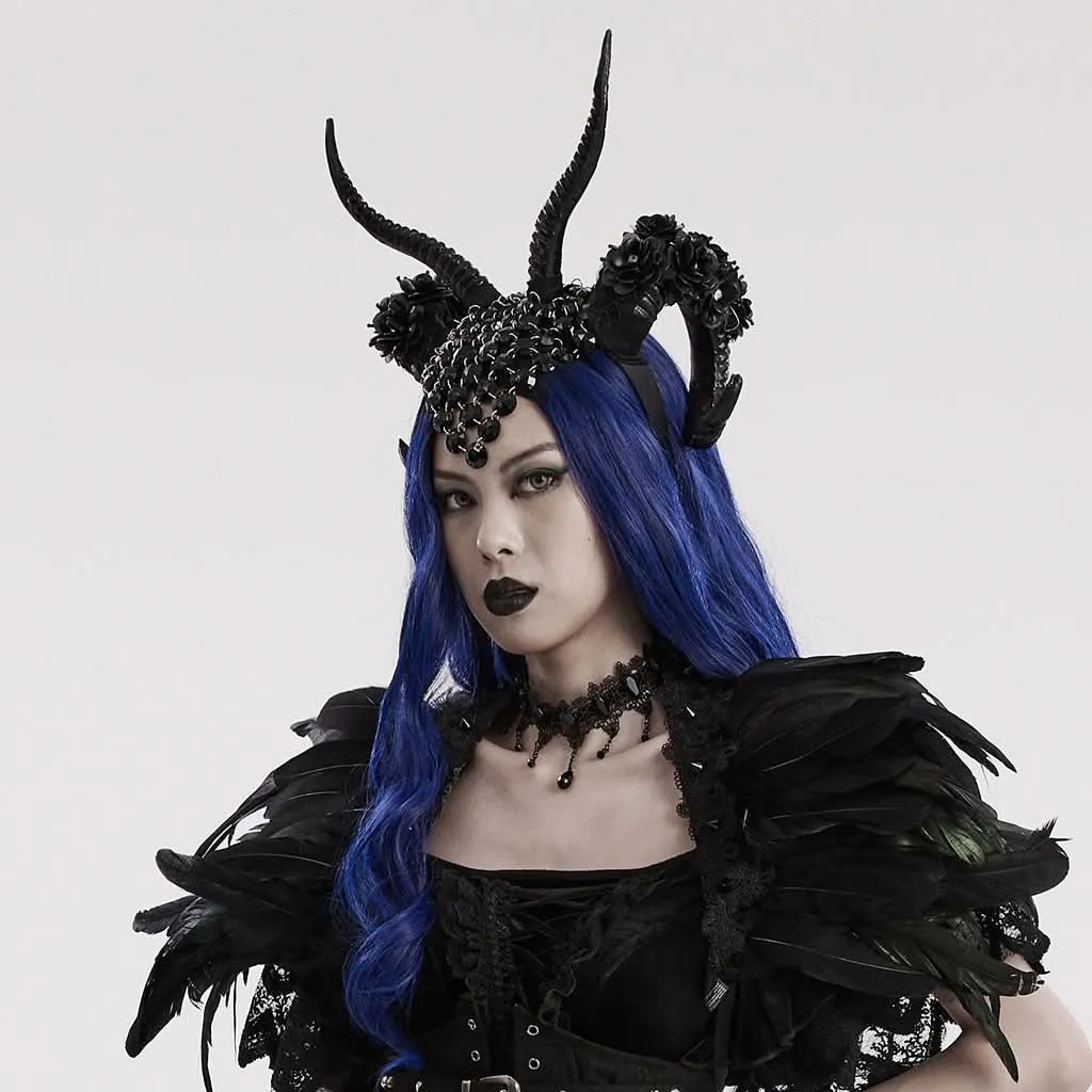 Inferno - Gothic Headpiece with Horns