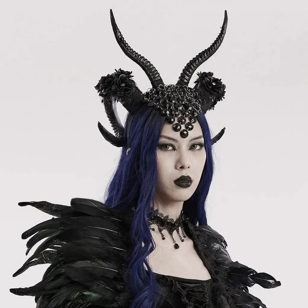 Inferno - Gothic Headpiece with Horns