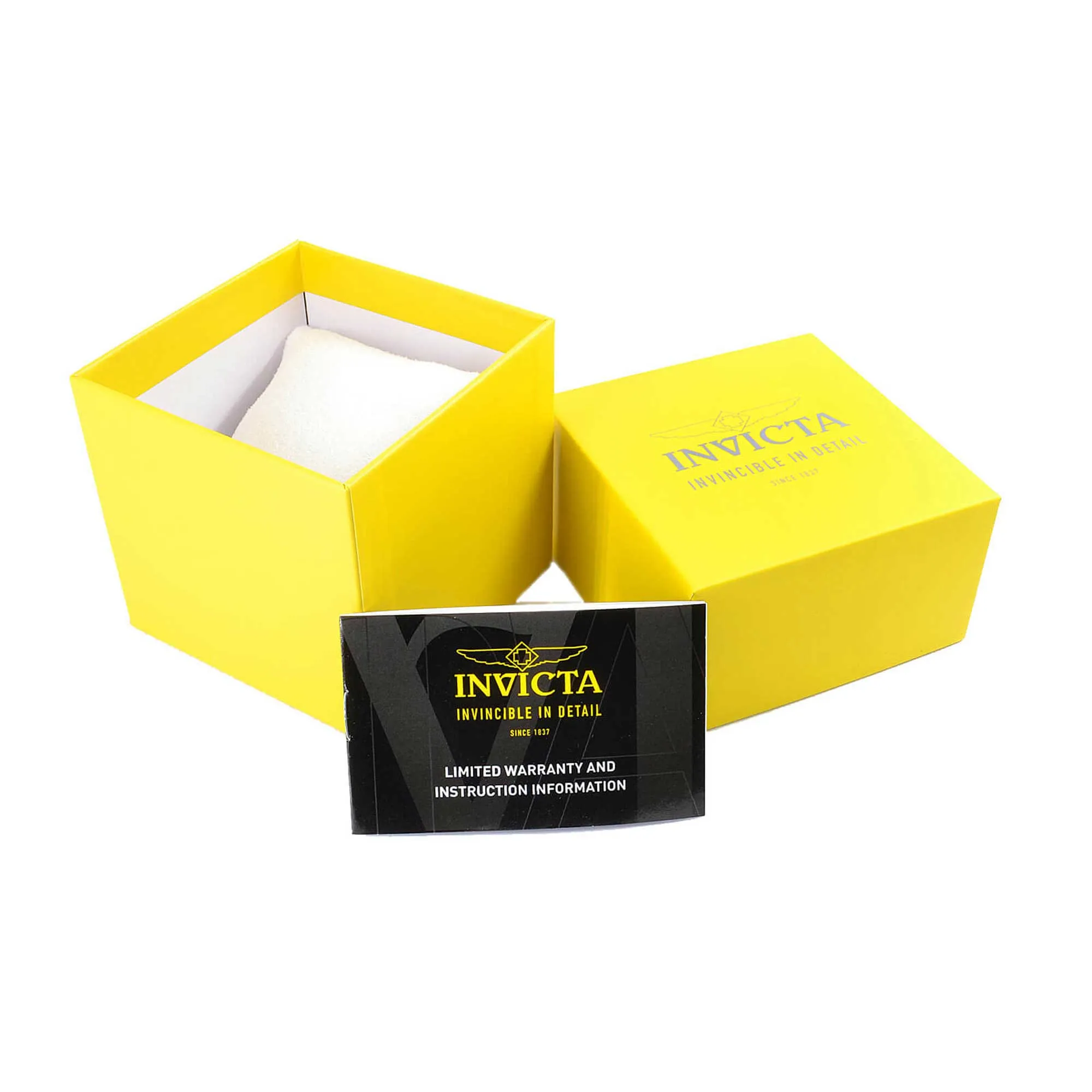 Invicta Men's Watch - Bolt Date Yellow and Blue Dial Steel and Silicone Strap | 42287