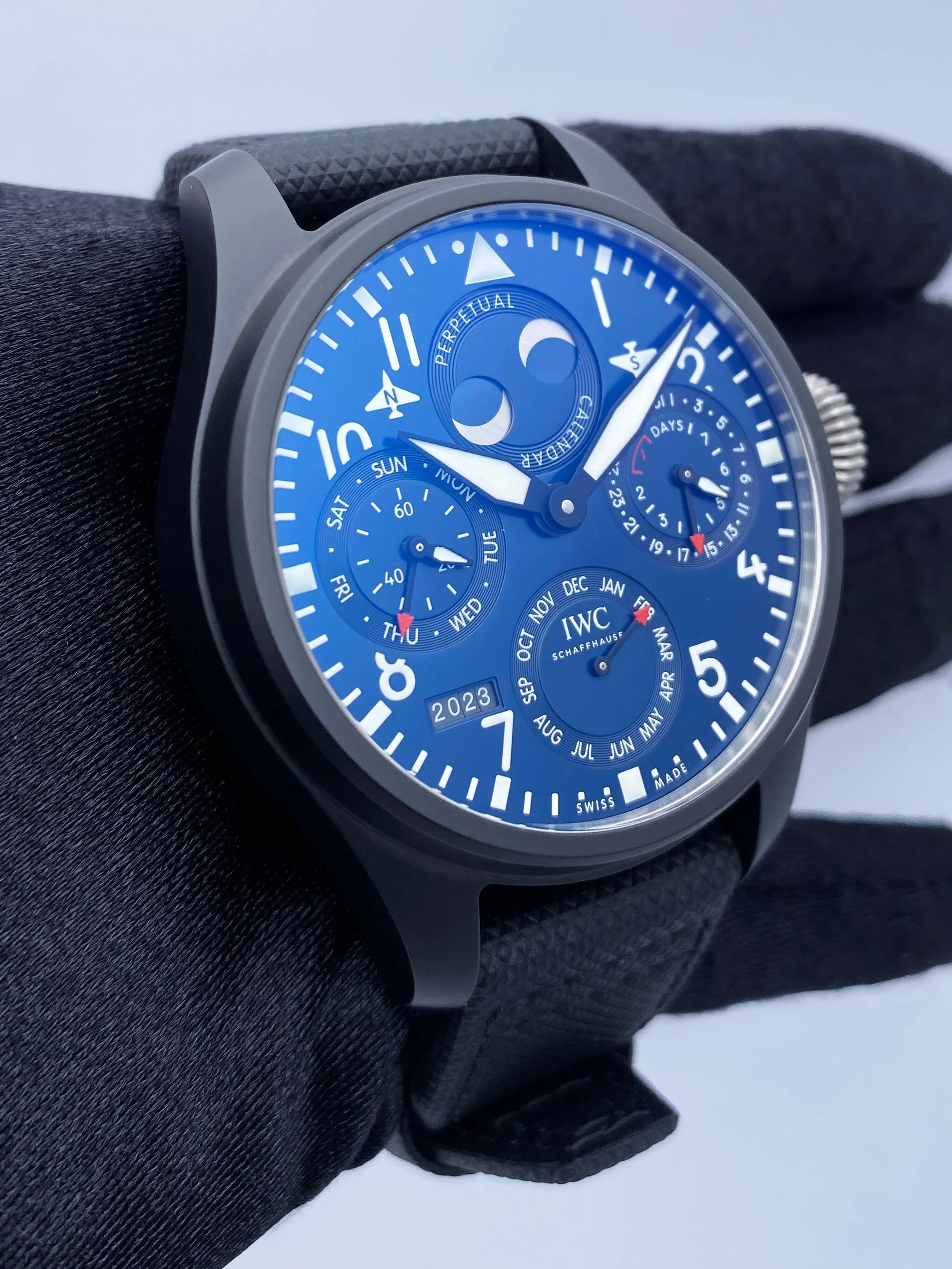IWC Big Pilot's Perpetual Calendar Edition "Rodeo Drive" IW503001 Watch Box Papers