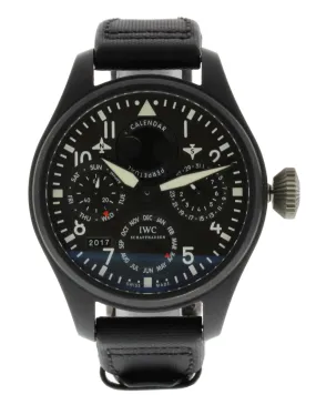 IWC Big Pilot's Top Gun Perpetual Calendar IW502902 Cermaic Titanitum Watch