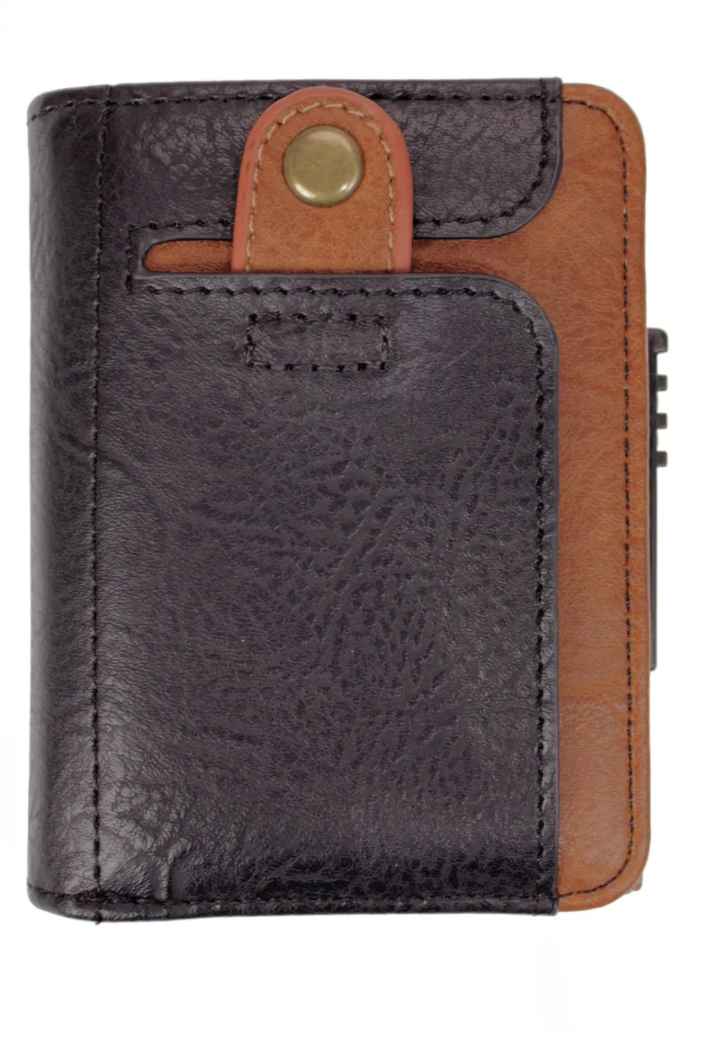 Leather Belt and Card Slider Wallet